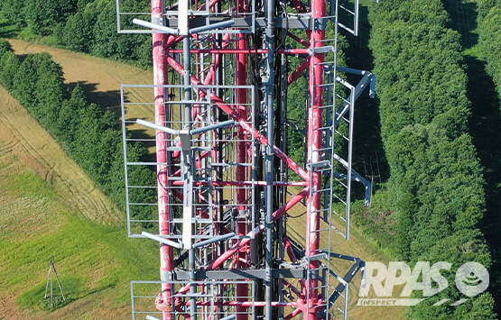 RPAS Inspect - Inspekcje wizyjne anten radiowych dronem - RPAS HUB