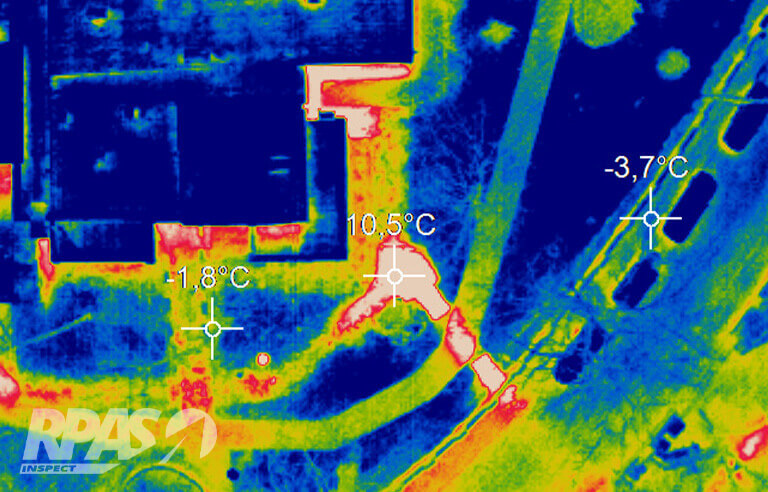RPAS Inspect - Inspekcja sieci cieplowniczej awaria - RPAS HUB