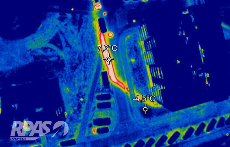 RPAS Inspect - Inspekcje sieci ciepłowniczych preizolowanych dronem - RPAShub