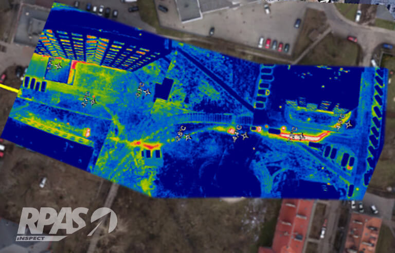 RPAS Inspect - Ortofotomapa termowizyjna inspekcje sieci ciepłowniczych dronem - RPAS HUB