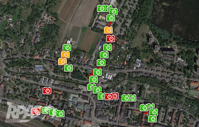 RPAS Inspect - Raport stanu sieci ciepłowniczych Inspectdesk - RPAS HUB