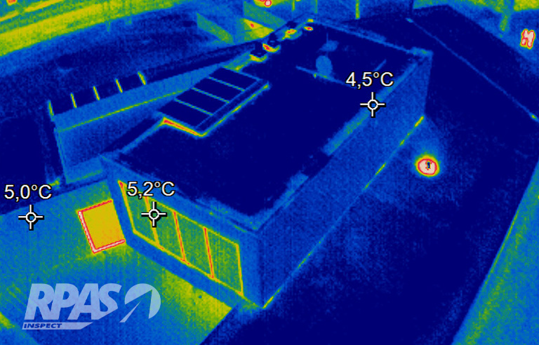 Inspekcja termowizyjna budynku jednorodzinnego - RPAS HUB - RPASinspect